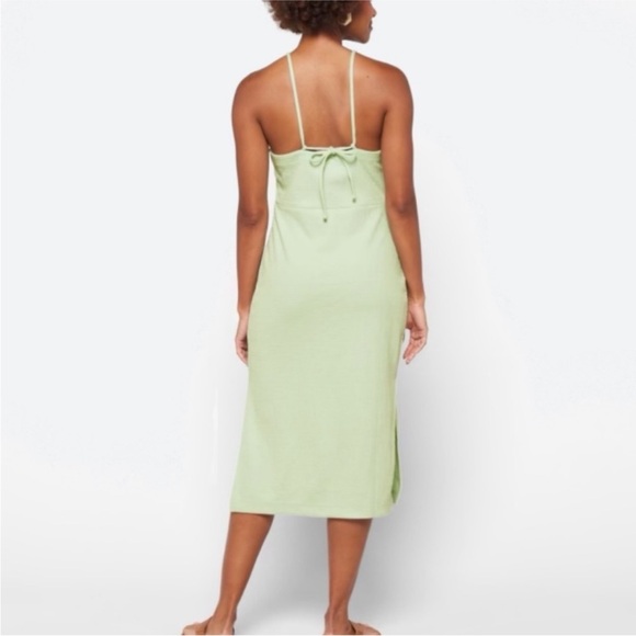 Madewell Apron Cami Mint Green Dress, NWT - Picture 6 of 9